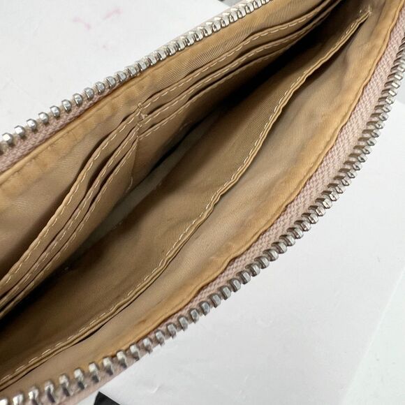 Guess Wristlet purse Los Angeles Rodney wrist bag taupe - Picture 8 of 9